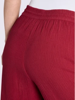 Pantalon 3/4 coulisse et lien à nouer