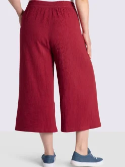 Pantalon 3/4 coulisse et lien à nouer
