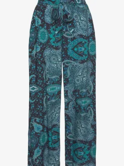 Pantalon coupe ample avec ceinture élastique et poches