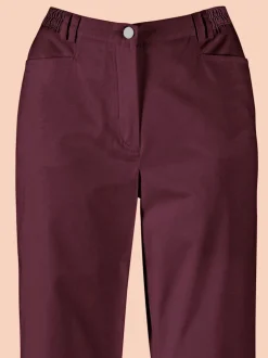 Pantalon coupe droite à traitement nano avec poches et passants