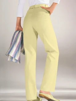 Pantalon coupe droite à traitement nano avec poches et passants