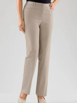 Pantalon coupe droite à traitement nano avec poches et passants