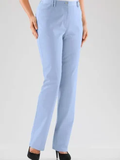 Pantalon coupe droite à traitement nano avec poches et passants