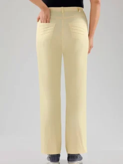 Pantalon coupe droite à traitement nano avec poches et passants
