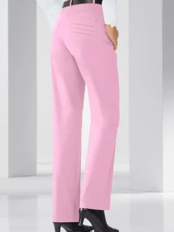 Pantalon coupe droite à traitement nano avec poches et passants