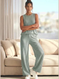 Pantalon côtelé tout doux