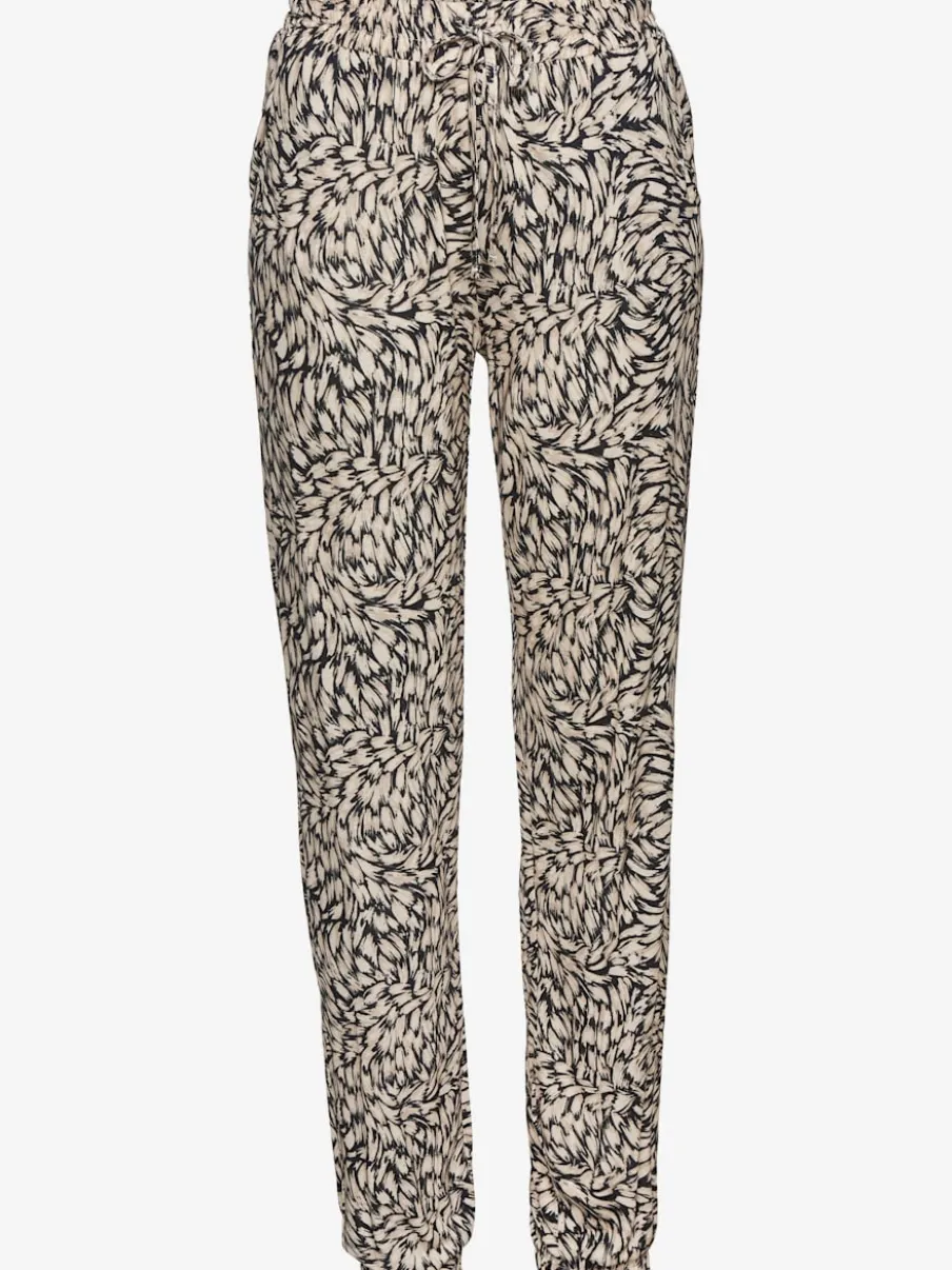Pantalon décontracté souple avec poches pour l'été