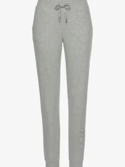 Pantalon de détente avec poches et bords-côtes extensibles
