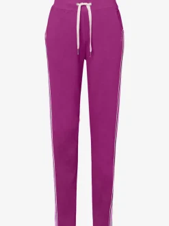 Pantalon de détente rayé avec taille élastique et poches latérales
