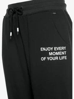 Pantalon de jogging avec imprimé en matière douce et confortable