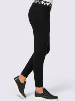 Pantalon de jogging avec inscription et poches confortables