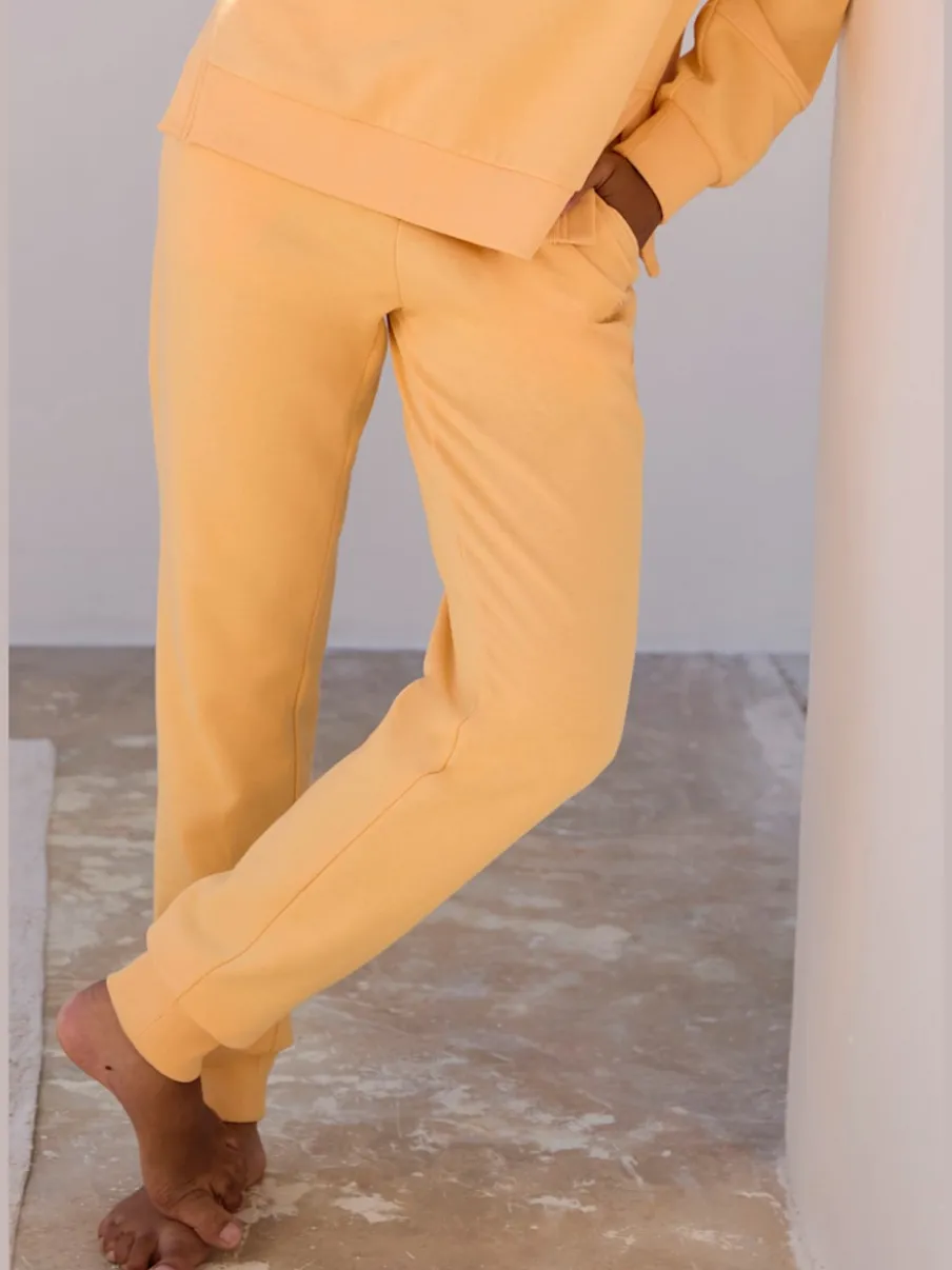 Pantalon de jogging avec poches et bords-côtes confortables