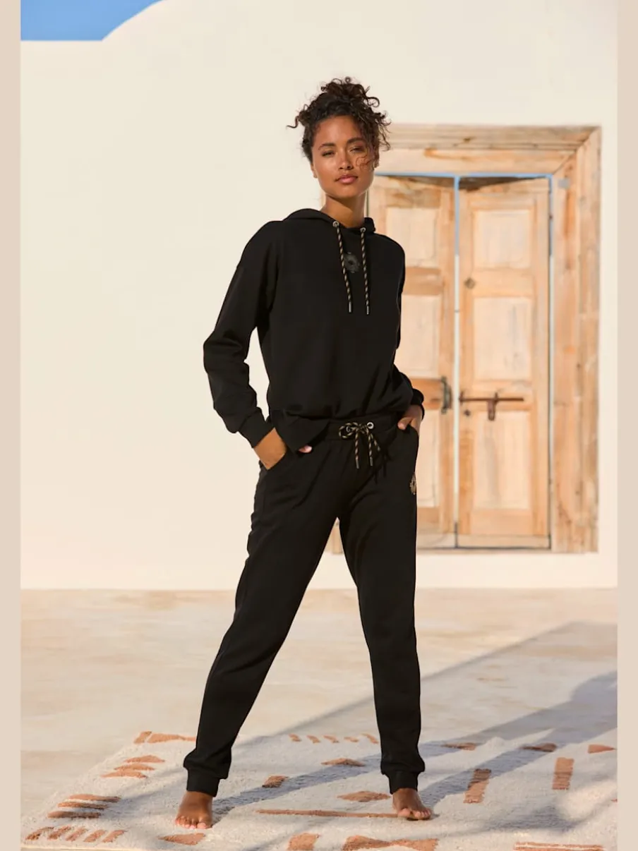Pantalon de jogging avec poches et bords-côtes confortables