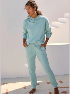 Pantalon de jogging avec poches et bords-côtes confortables