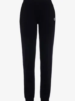 Pantalon de jogging en coton avec poches latérales et logo imprimé