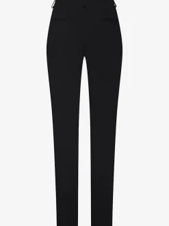Pantalon de jogging à motifs avec jambes étroites et taille haute