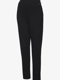 Pantalon de jogging à motifs avec jambes étroites et taille haute