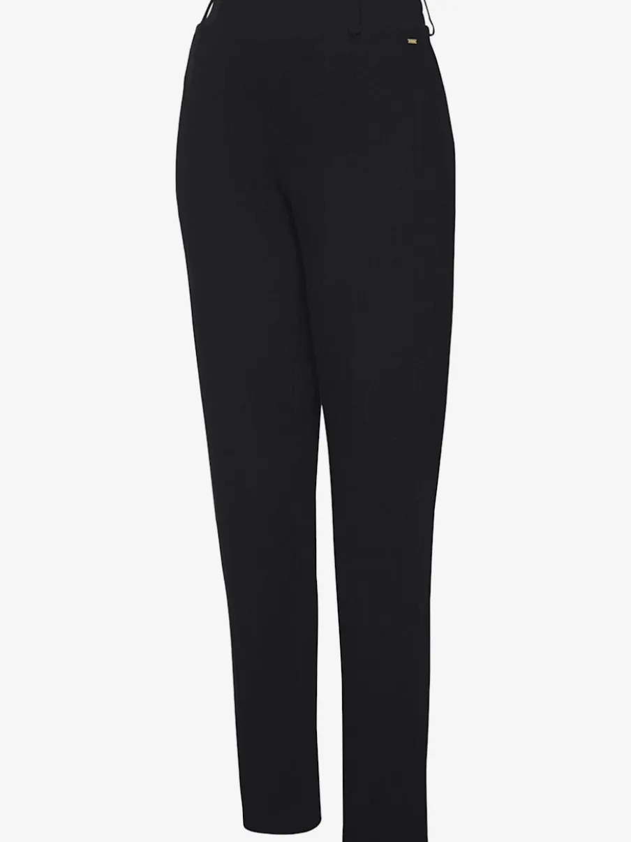 Pantalon de jogging à motifs avec jambes étroites et taille haute