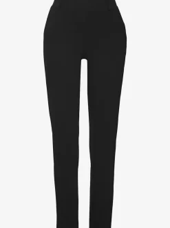 Pantalon de jogging à motifs avec jambes étroites et taille haute
