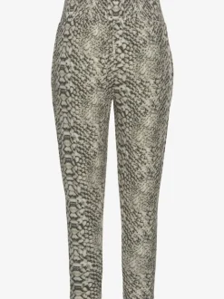Pantalon de plage 7/8 avec motifs uniques et ceinture élastique