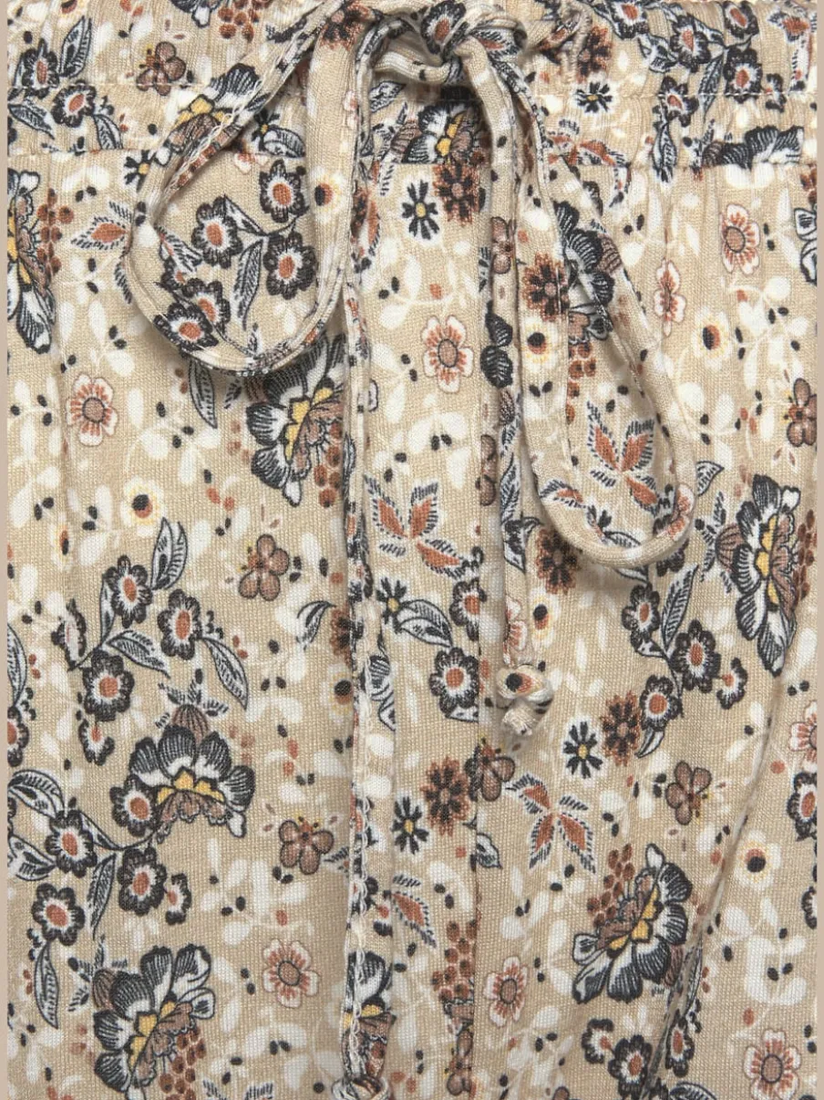 Pantalon de plage léger avec poches et bas élastiqué