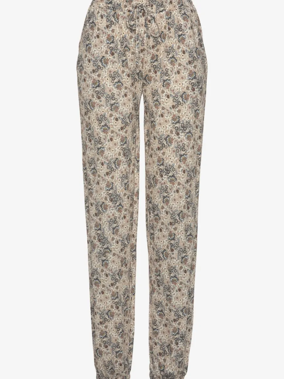 Pantalon de plage léger avec poches et bas élastiqué