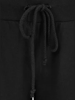 Pantalon de plage léger 7/8 en coton avec ceinture élastique