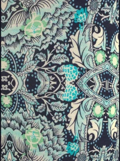 Pantalon de plage léger à imprimé ethnique avec poches latérales