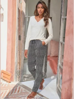 Pantalon de pyjama à motifs