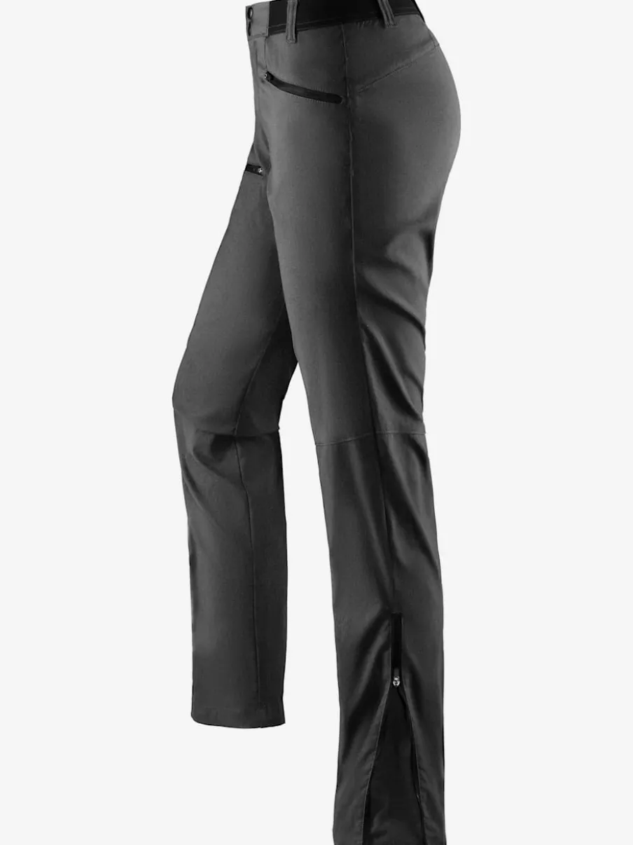 Pantalon de randonnée extensible à taille élastique et poches zippées
