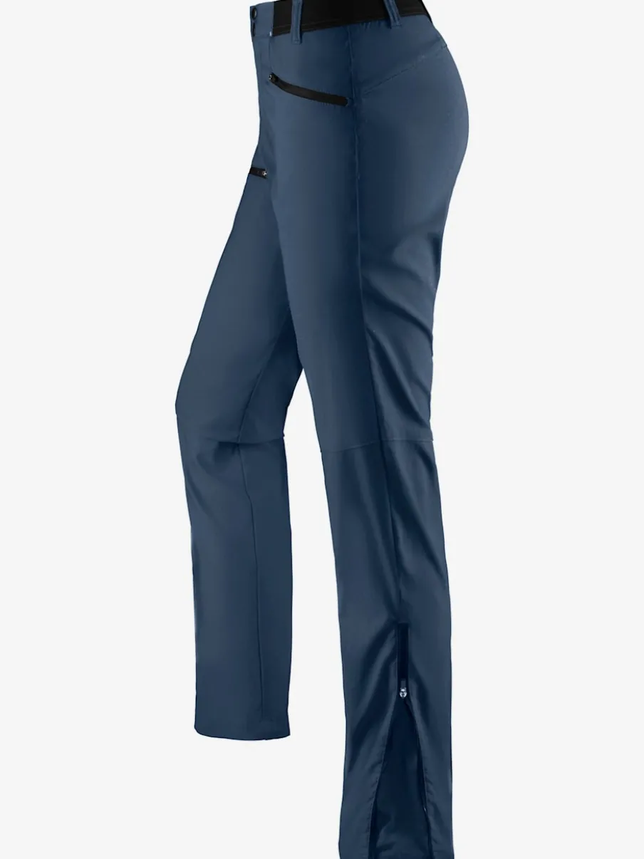 Pantalon de randonnée extensible à taille élastique et poches zippées