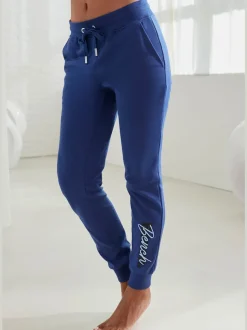 Pantalon de survêtement avec ceinture coulissante et poches
