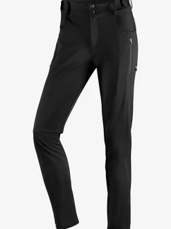 Pantalon de trekking ajusté avec poches zippées pratiques