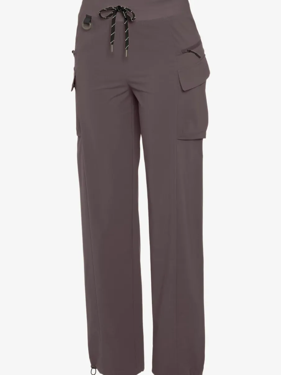 Pantalon de trekking avec poches et ourlet réglable