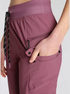 Pantalon de trekking avec poches et ourlet réglable