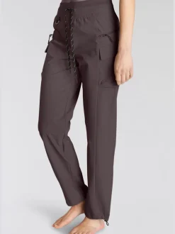 Pantalon de trekking avec poches et ourlet réglable