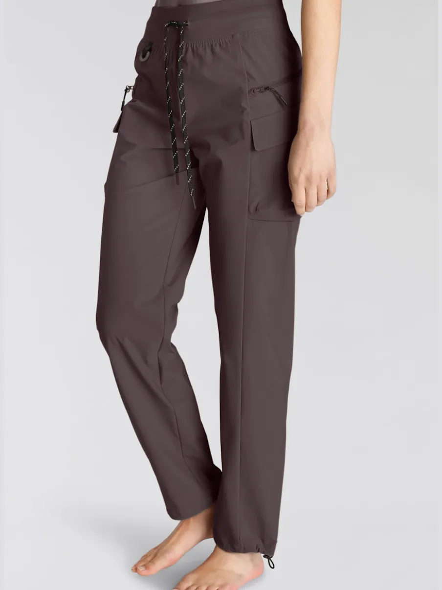 Pantalon de trekking avec poches et ourlet réglable
