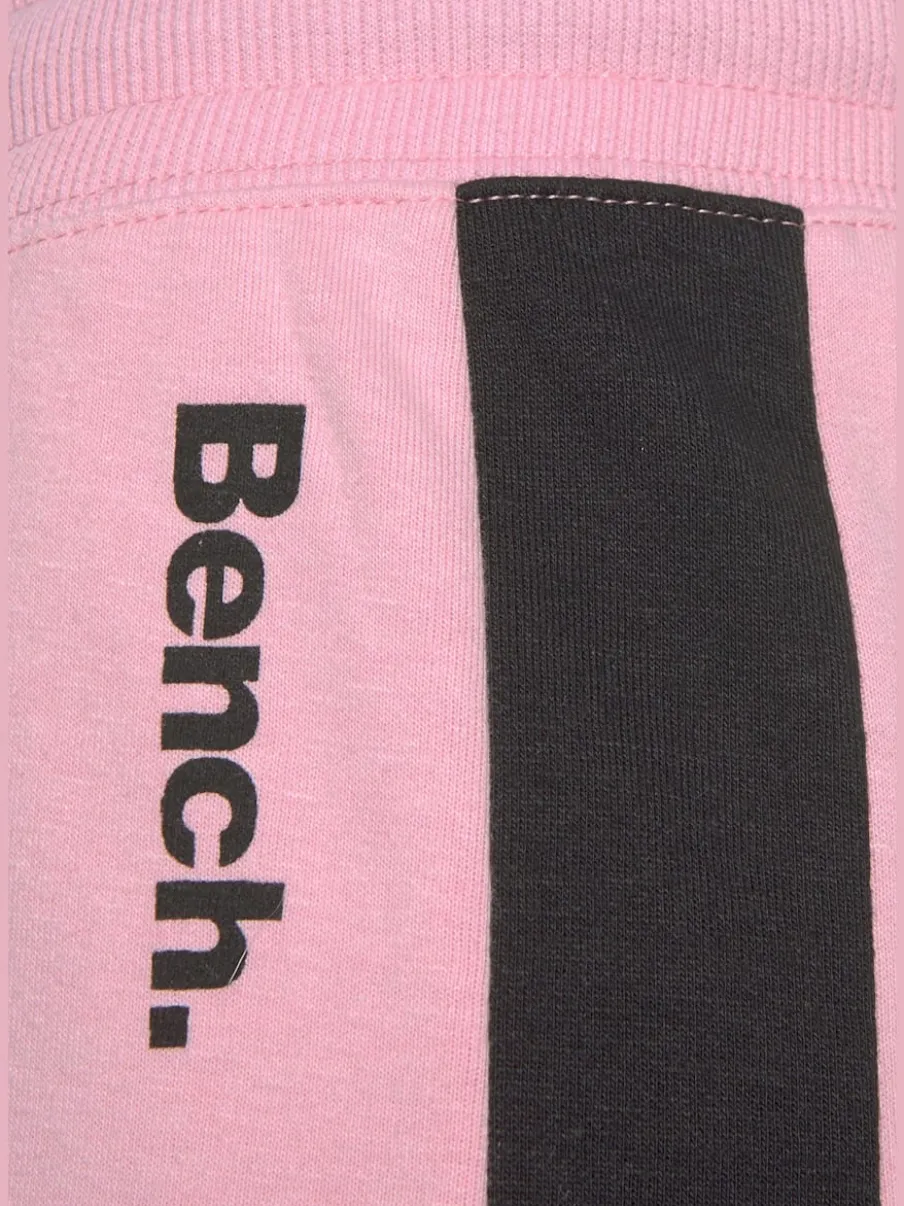 Pantalon d'intérieur avec rayures et bords-côtes à lien ajustable