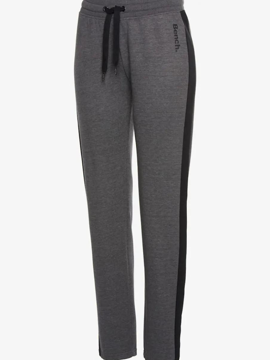 Pantalon d'intérieur avec rayures et bords-côtes à lien ajustable