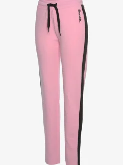 Pantalon d'intérieur avec rayures et bords-côtes à lien ajustable