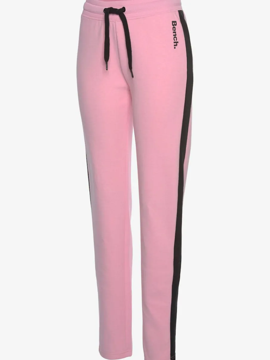 Pantalon d'intérieur avec rayures et bords-côtes à lien ajustable