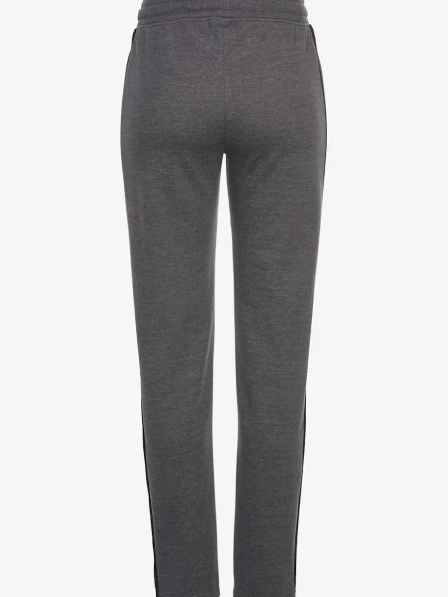 Pantalon d'intérieur avec rayures et bords-côtes à lien ajustable