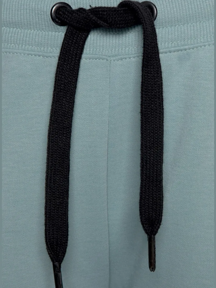 Pantalon d'intérieur avec rayures et bords-côtes à lien ajustable