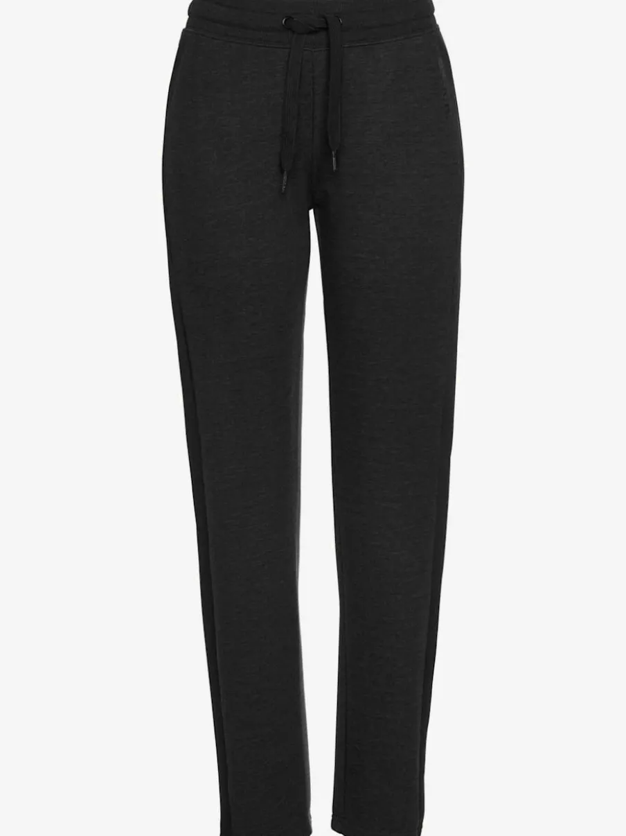 Pantalon d'intérieur avec rayures et bords-côtes à lien ajustable