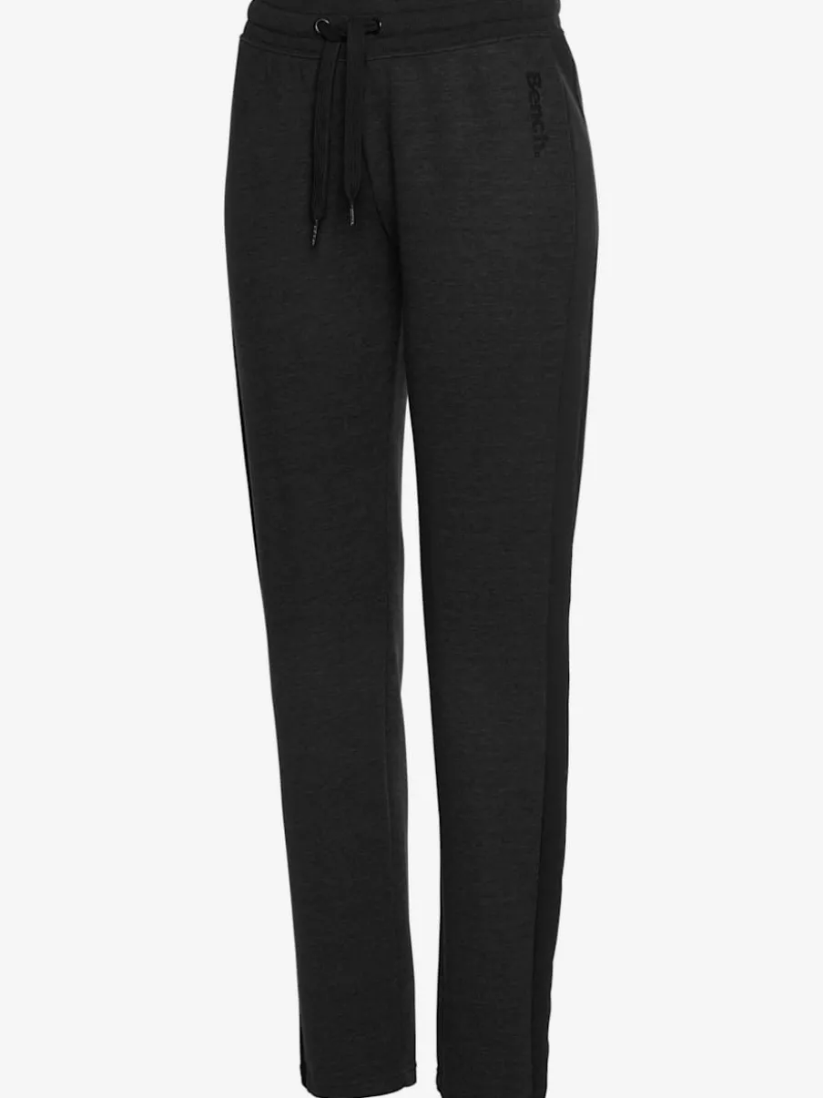 Pantalon d'intérieur avec rayures et bords-côtes à lien ajustable