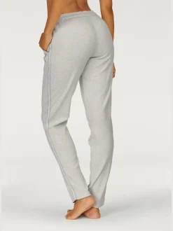 Pantalon d'intérieur en sweat avec bandes latérales et poches