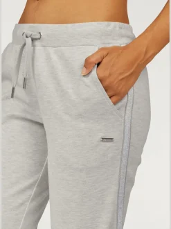 Pantalon d'intérieur en sweat avec bandes latérales et poches