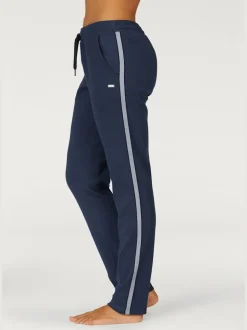 Pantalon d'intérieur en sweat avec bandes latérales et poches