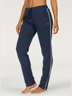 Pantalon d'intérieur en sweat avec bandes latérales et poches