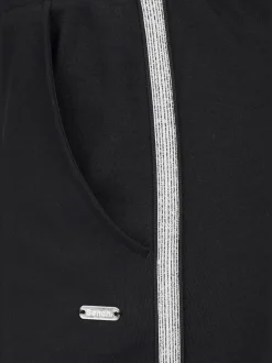 Pantalon d'intérieur en sweat avec bandes latérales et poches